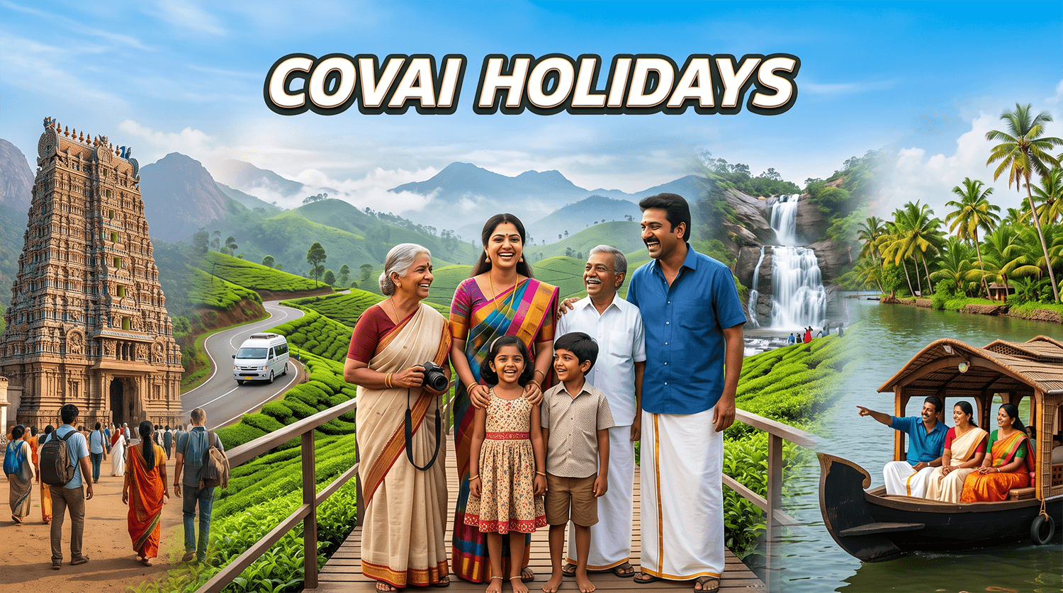 A family exploring India with Covai Holidays